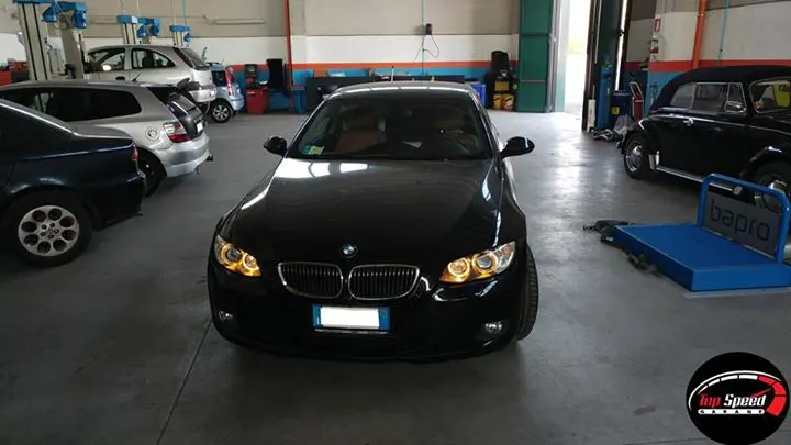 Turbina maggiorata, mappa specifica, scarico e filtro per questa bruciante BMW 3…