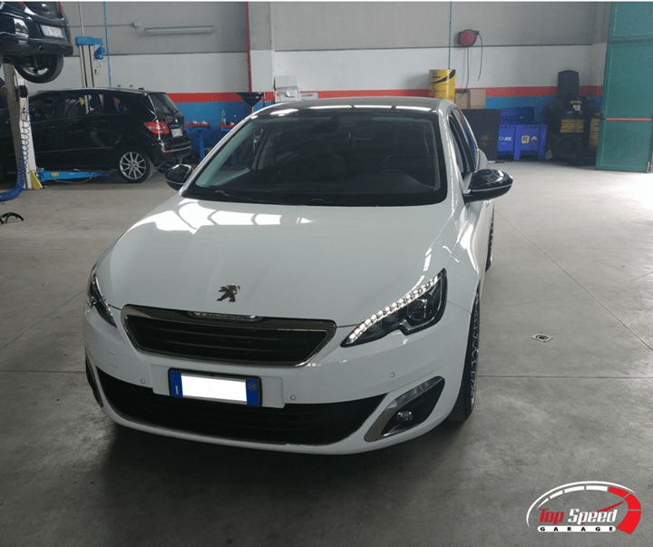 Mappatura centralina su  #Peugeot 308 1.6  #BlueHDi (ex)120 cv

+25cv e +40nm di…